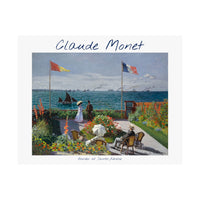 Sainte-Adresse Garden | Titled | Satin Poster