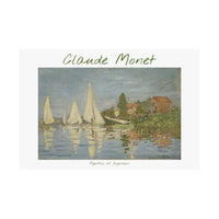 Argenteuil Regattas | Titled | Satin Poster