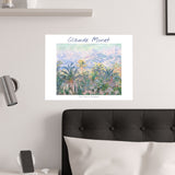 Palm Trees | Titled | Satin Poster