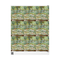Water Lily Bridge | Wrapping Paper