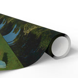 Lady in the Garden | Wrapping Paper