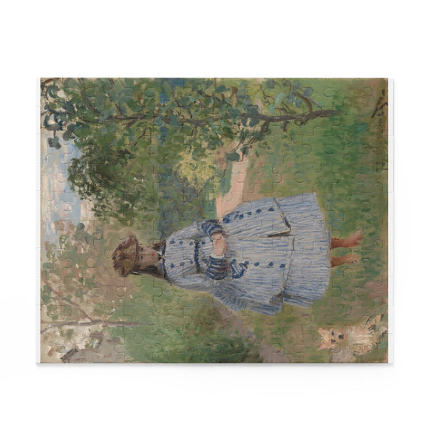 Girl with Dog | Puzzle