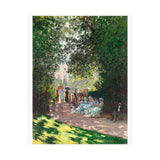 Parc Monceau | Satin Poster