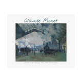 Normandy Train | Titled | Satin Poster