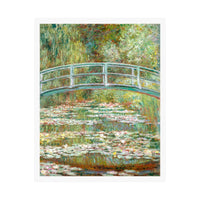 Water Lily Bridge | Satin Poster