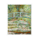 Water Lily Bridge | Satin Poster
