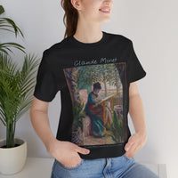 Embroidering | Claude Monet | Tee