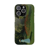 Lady in the Garden | iPhone Case | slim