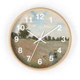 Poppy Field | Clock
