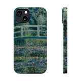 Lilies and Bridge | iPhone Case | slim