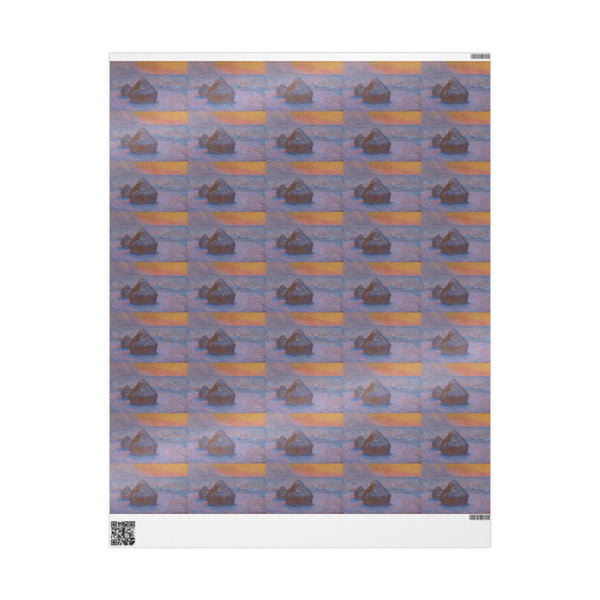 Snow Stacks | Wrapping Paper