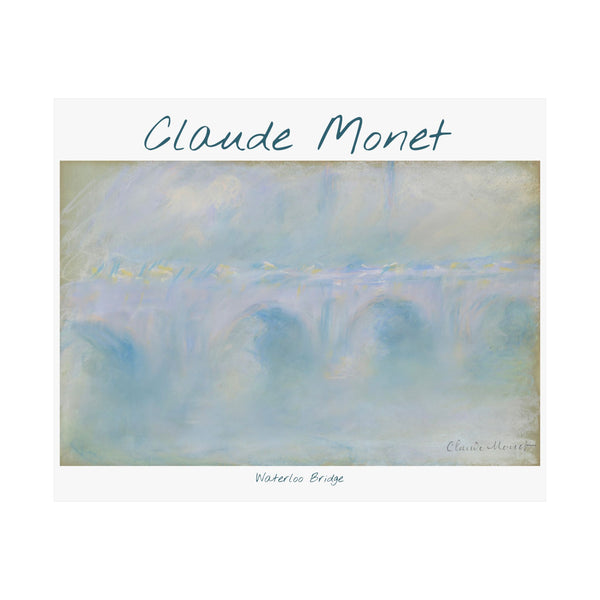 Waterloo Bridge | Titled | Satin Poster
