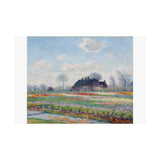 Tulip Fields | Satin Poster