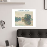 Giverny Seine | Titled | Satin Poster
