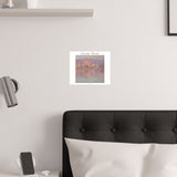 Vétheuil | Titled | Satin Poster