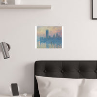 Sunset Parliament | Satin Poster