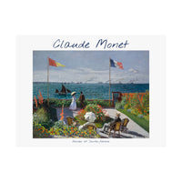 Sainte-Adresse Garden | Titled | Satin Poster