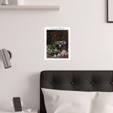Spring Flowers | Titled | Satin Poster