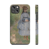 Girl with Dog | iPhone Case | slim