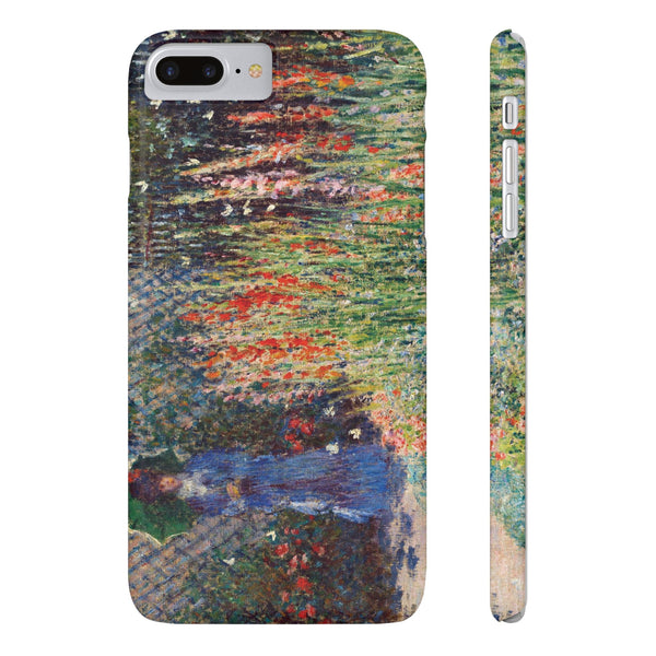 Flower Bed | iPhone Case | slim