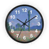 Giverny Poppy | Clock