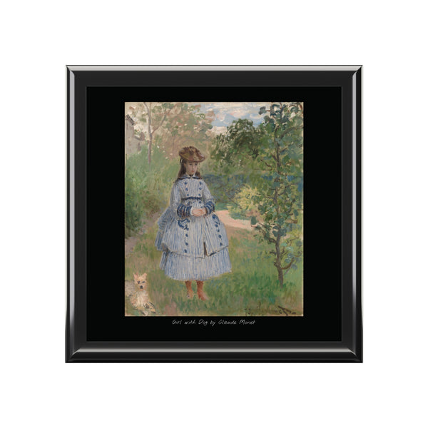 Girl with Dog | Stash Box