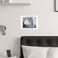Étretat | Titled | Satin Poster