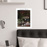 Spring Flowers | Titled | Satin Poster