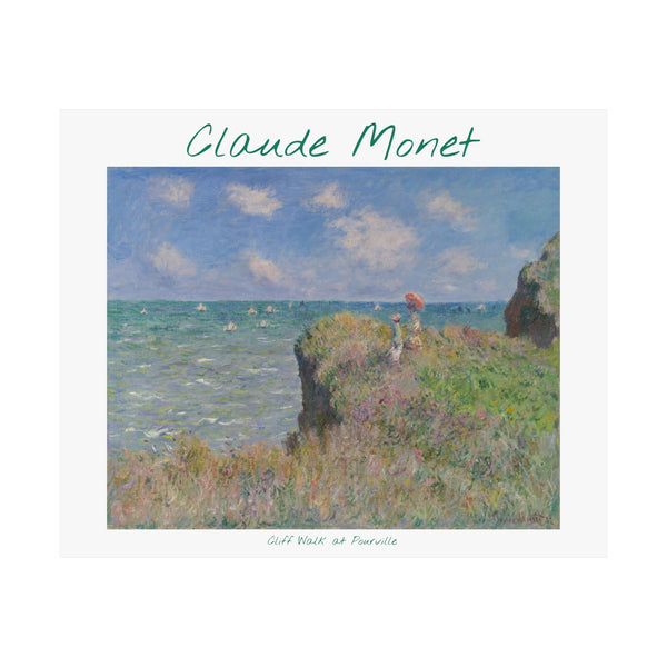 Cliff Walk | Titled | Satin Poster