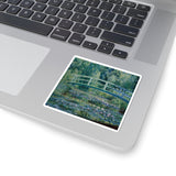Lilies and Bridge | Sticker
