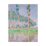 Poplars | Satin Poster