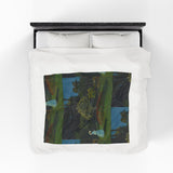 Lady in the Garden | Blanket