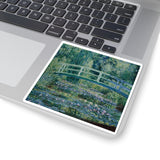 Lilies and Bridge | Sticker