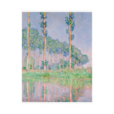 Poplars | Satin Poster