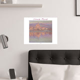 Vétheuil | Titled | Satin Poster