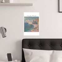 Beach | Titled | Satin Poster