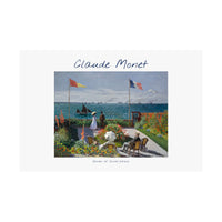 Sainte-Adresse Garden | Titled | Satin Poster