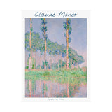 Poplars | Titled | Satin Poster