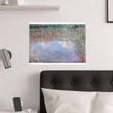 Pond Clouds | Satin Poster