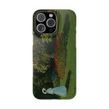 Lady in the Garden | iPhone Case | slim