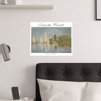 Argenteuil Regattas | Titled | Satin Poster