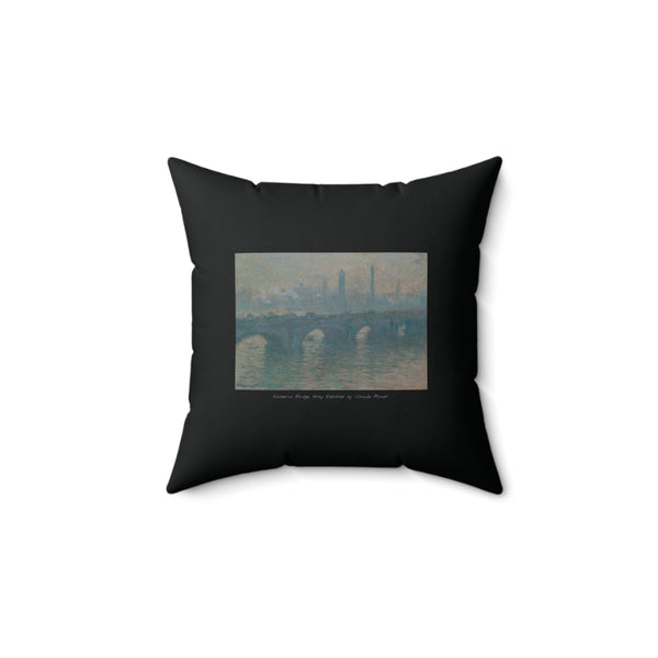 Gray Bridge | Pillow