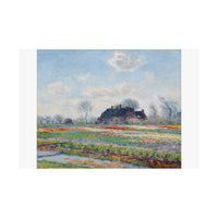 Tulip Fields | Satin Poster