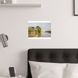 Achterzaan | Satin Poster