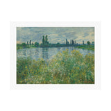 Banks of the Seine | Satin Poster