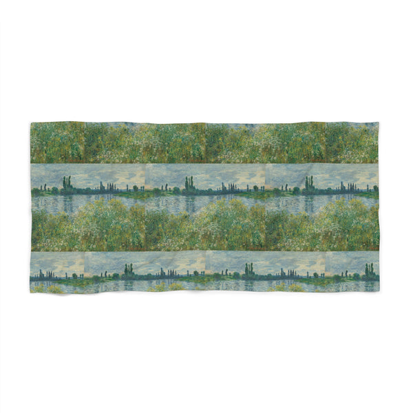 Banks of the Seine | Beach Towel