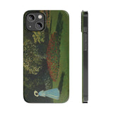 Lady in the Garden | iPhone Case | slim