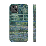 Lilies and Bridge | iPhone Case | slim