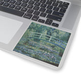 Lilies and Bridge | Sticker