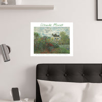 Dahlias | Titled | Satin Poster
